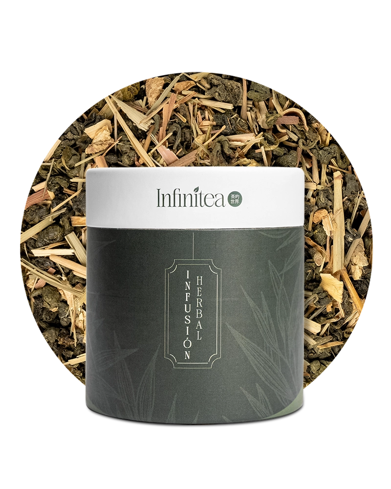 Té Verde Gunpowder Limón Jengibre: Citrus Spark