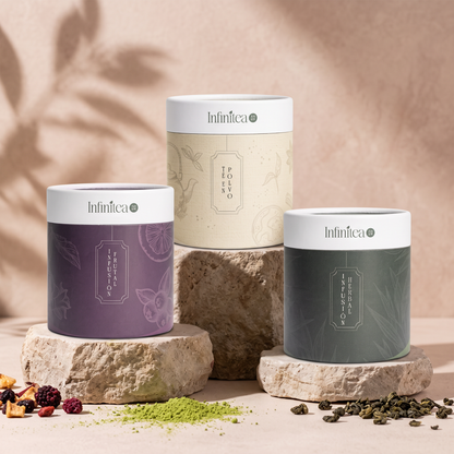 Discovery Box Infinitea — Mystic Matcha, Berry Fresh y Creamy Serenity